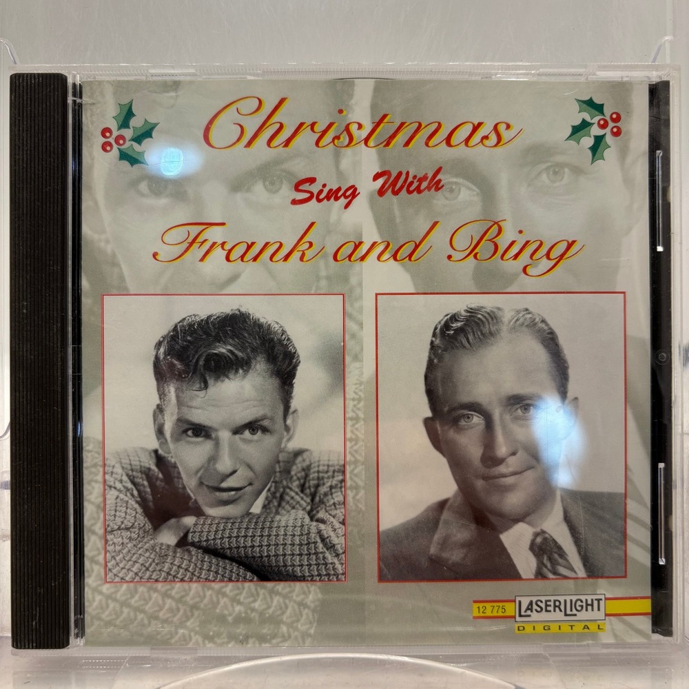 Christmas Sing With Frank Sinatra and Bing‎ Crosby CD 12 775 Laserlight Digital